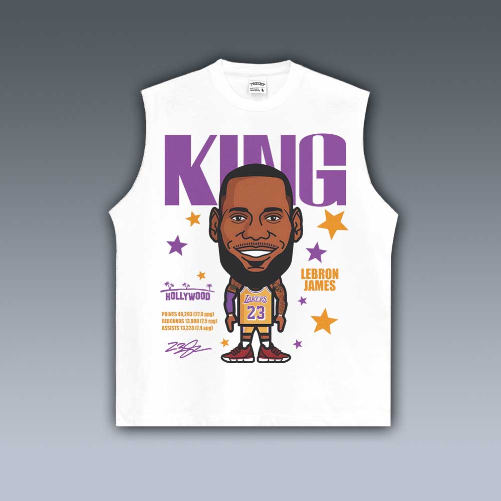VINTAGE TANK TOP | LEBRON JAMES V5.12