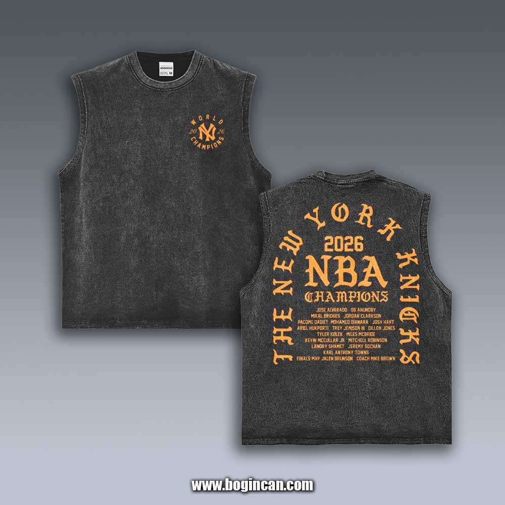 VINTAGE TANK TOP | 2026 KNICKS V6.15.3