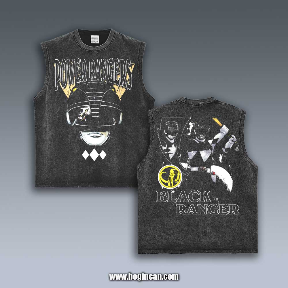 VINTAGE TANK TOP | BLACK RANGER 5.27