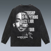VINTAGE LONG SLEEVE TEE | NIPSEY HUSSLE