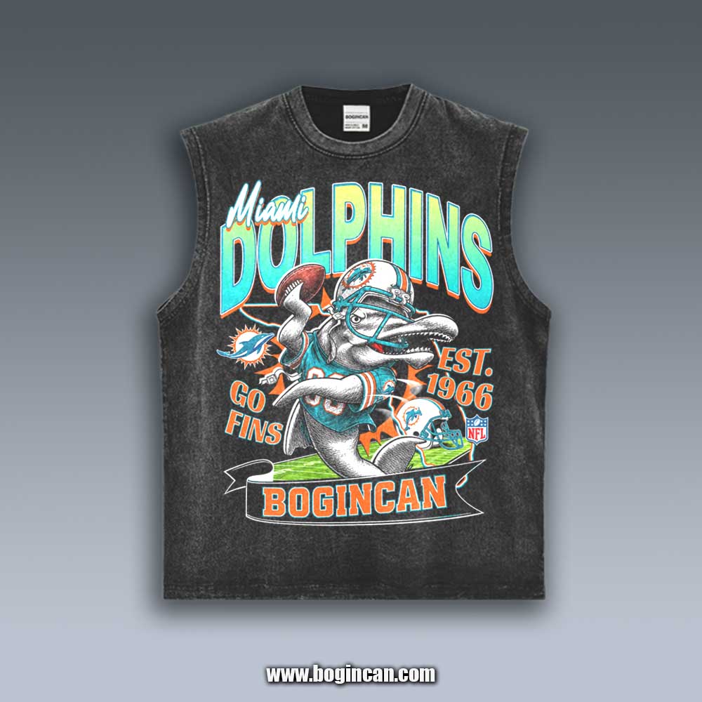 VINTAGE TANK TOP | DOLPHINS 10.14