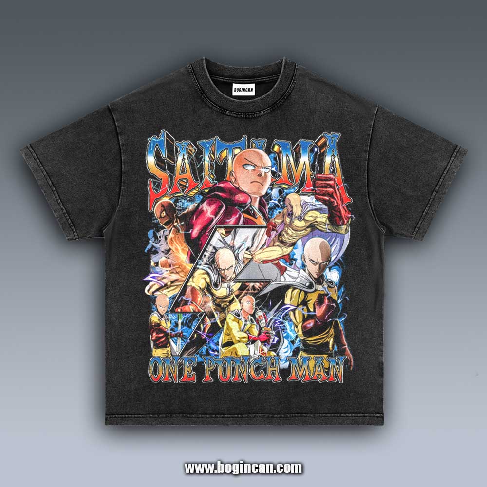 VINTAGE TEE | SAITAMA ONE PUNCH MAN 10.11