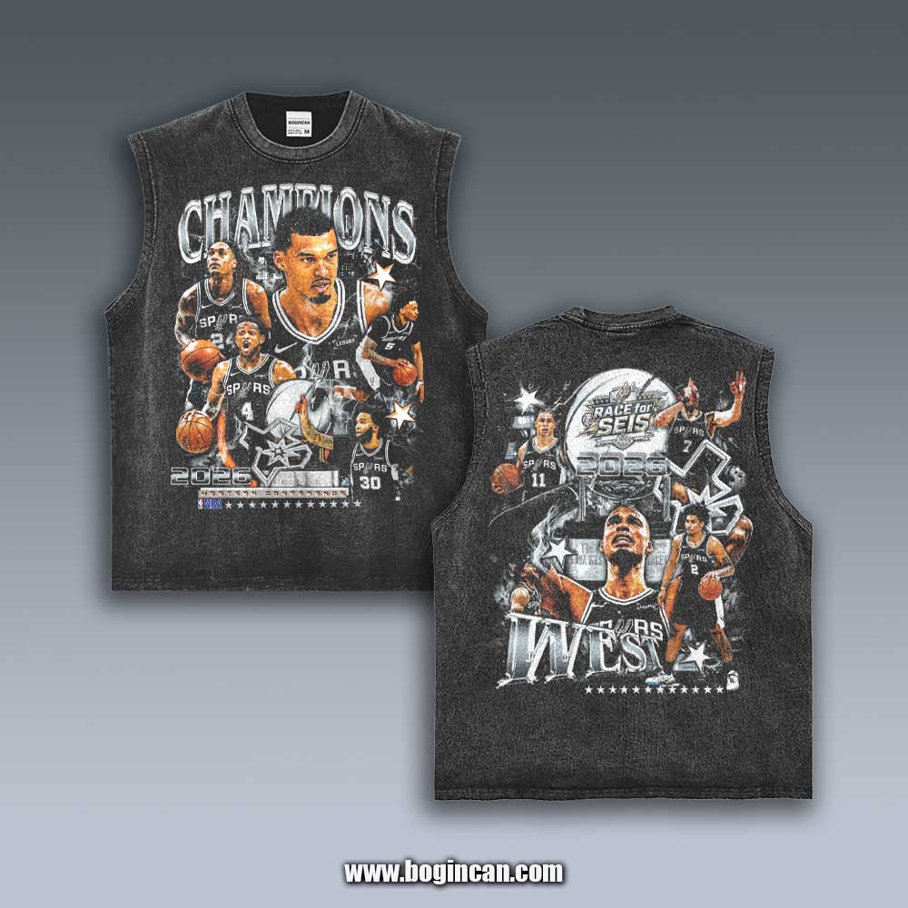VINTAGE TANK TOP | 2026 SPURS V6.3.3