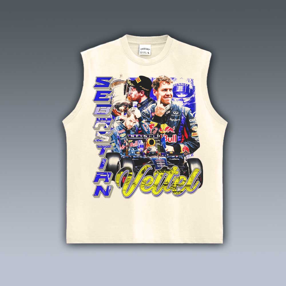 VINTAGE TANK TOP | SEBASTIAN VETTEL REDBULL 9.4