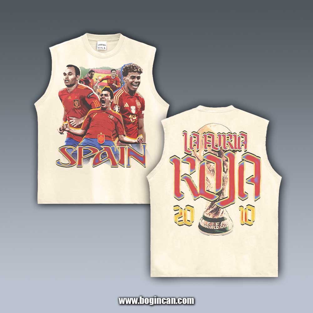 VINTAGE TANK TOP | SPAIN WORLD CUP LEGACY 5.14
