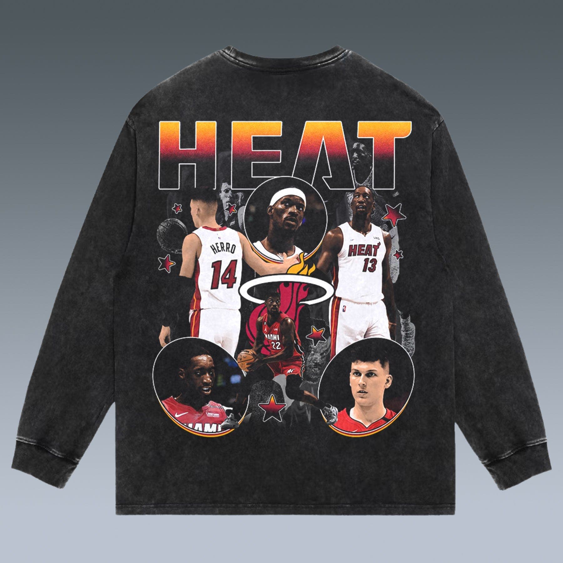 VINTAGE LONG SLEEVE TEE | MIAMI HEAT