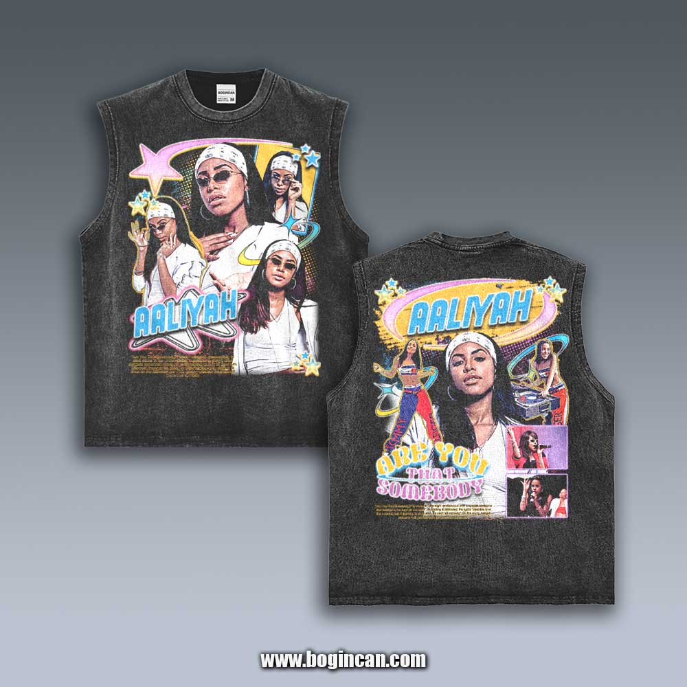 VINTAGE TANK TOP | AALIYAH V6.17
