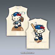 VINTAGE TANK TOP | HELLO KITTY DODGERS 9.12