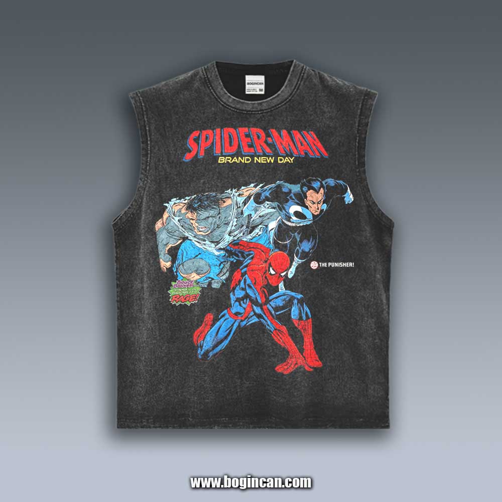 VINTAGE TANK TOP | SPIDERMAN BND 7.8