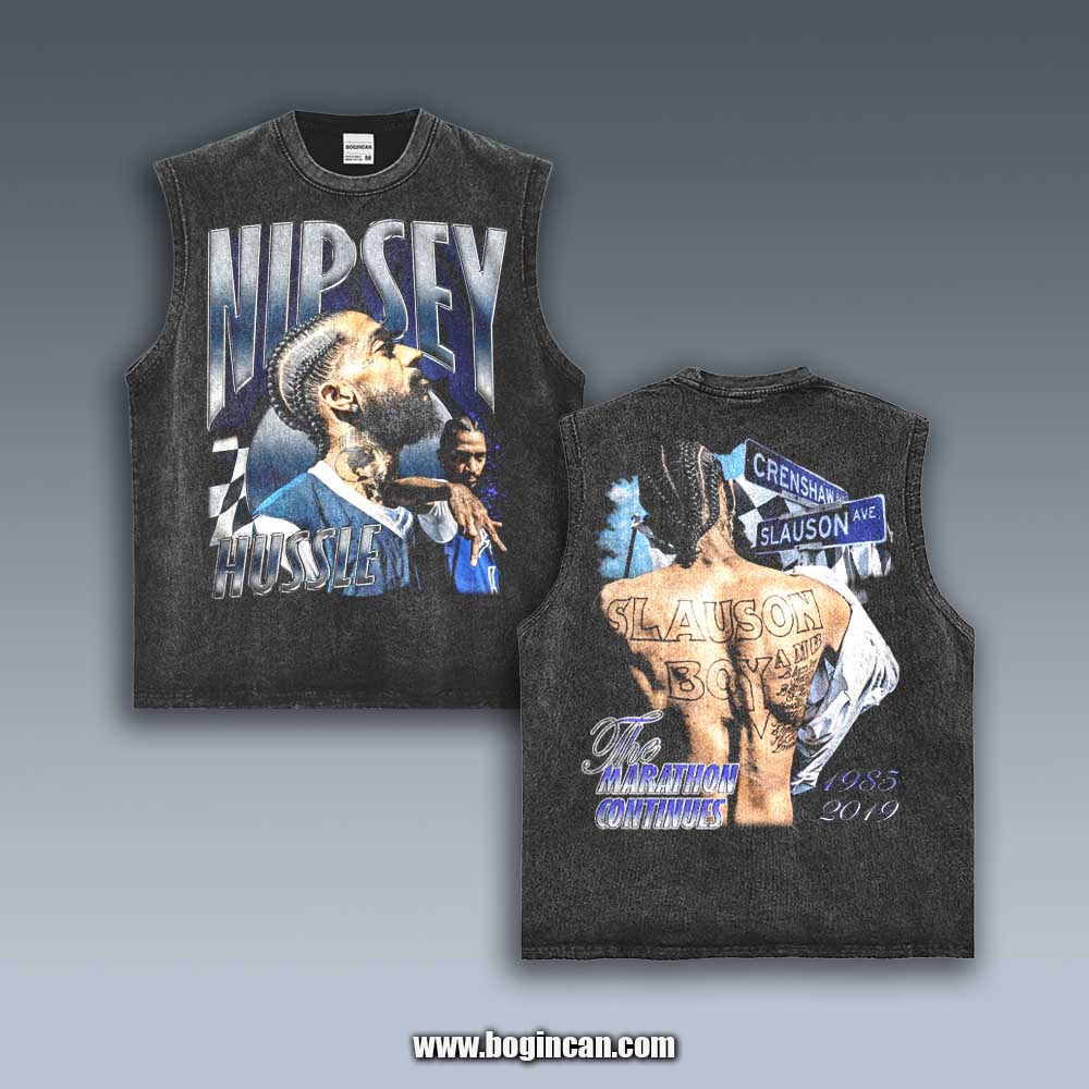 VINTAGE TANK TOP | NIPSEY HUSSLE V6.17