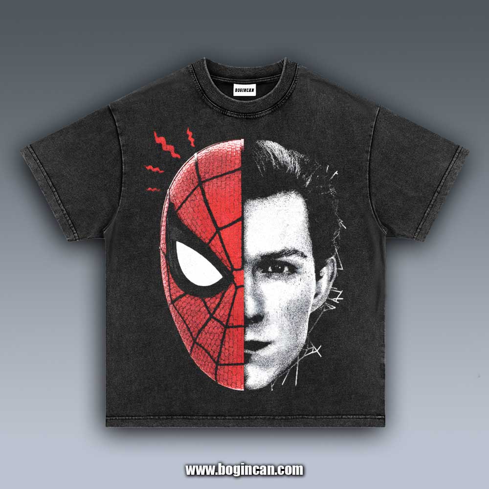 VINTAGE TEE | SPIDER BIG FACE 7.8
