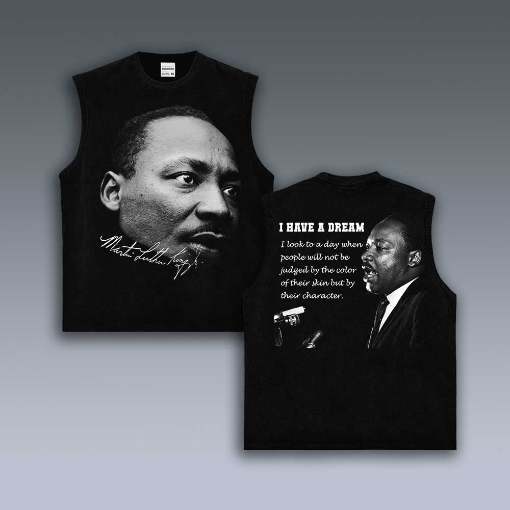 VINTAGE TANK TOP | I HAVE A DREAM MARTIN LUTHER KING