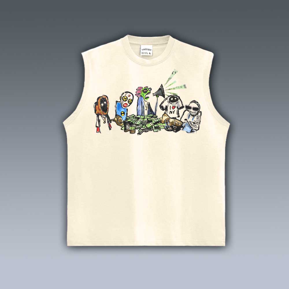 VINTAGE TANK TOP | DONT BE DUMB ASAP ROCKY V5