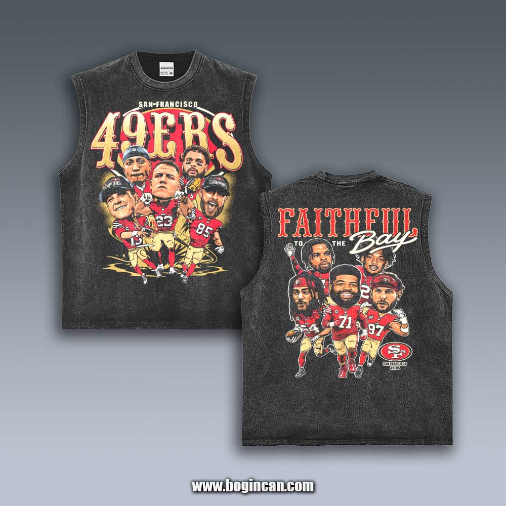 VINTAGE TANK TOP | 2026 BIG HEAD 49ERS 10.14
