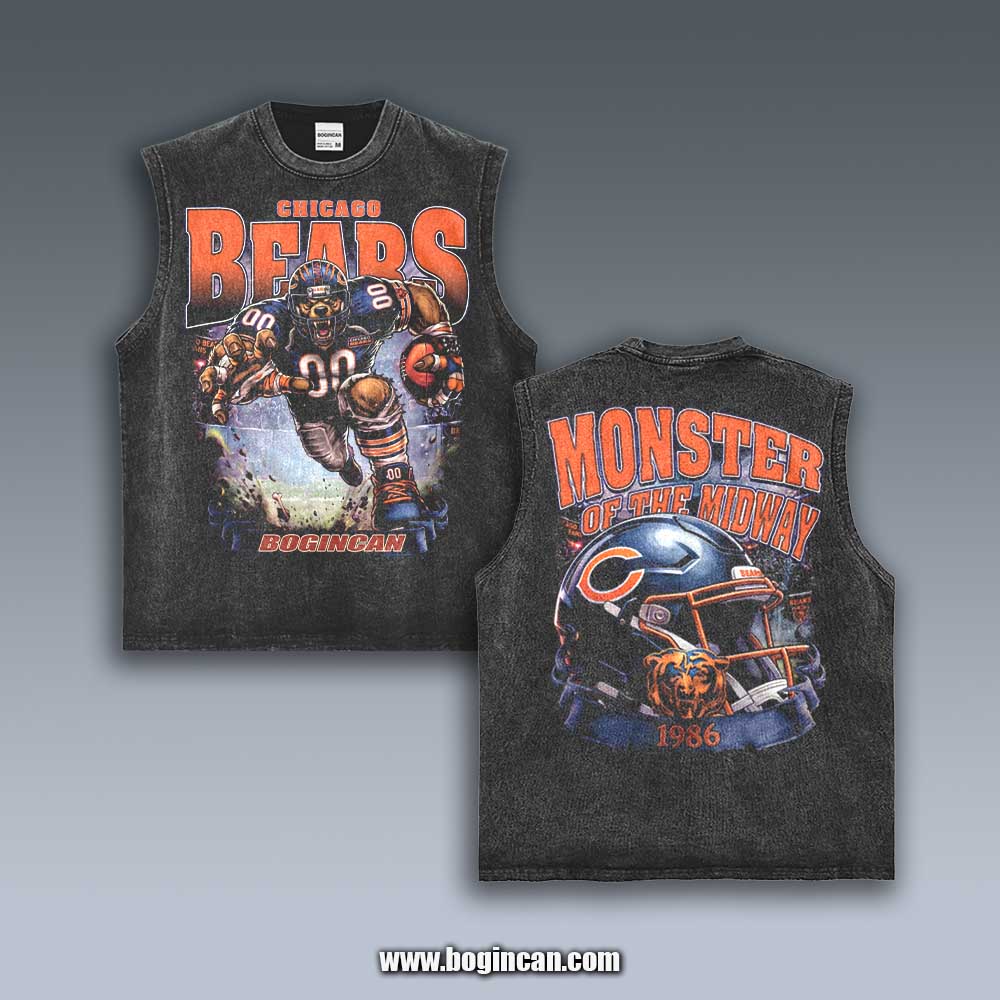 VINTAGE TANK TOP | BEAR DOWN 10.14