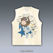 VINTAGE TANK TOP | KANYE GRADUATION BEAR 3.25
