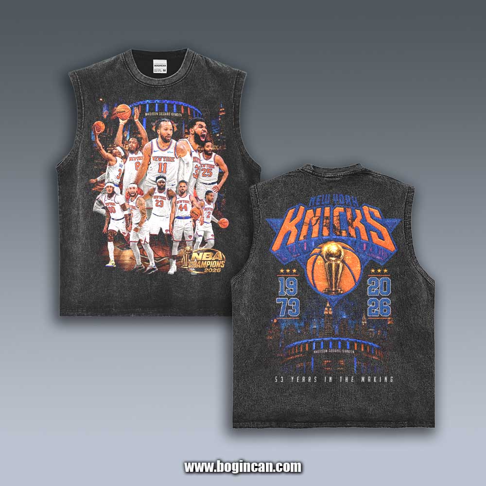 VINTAGE TANK TOP | 2026 KNICKS V6.15.8