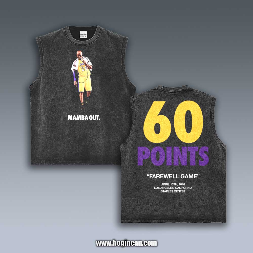 VINTAGE TANK TOP | MAMBA OUT 8.29