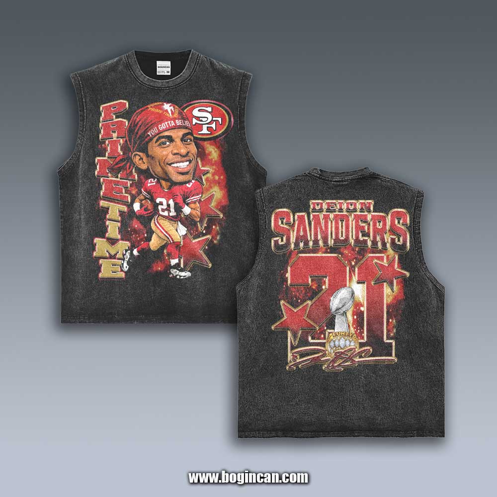 VINTAGE TANK TOP | PRIME TIME NINERS BIG HEAD 10.14