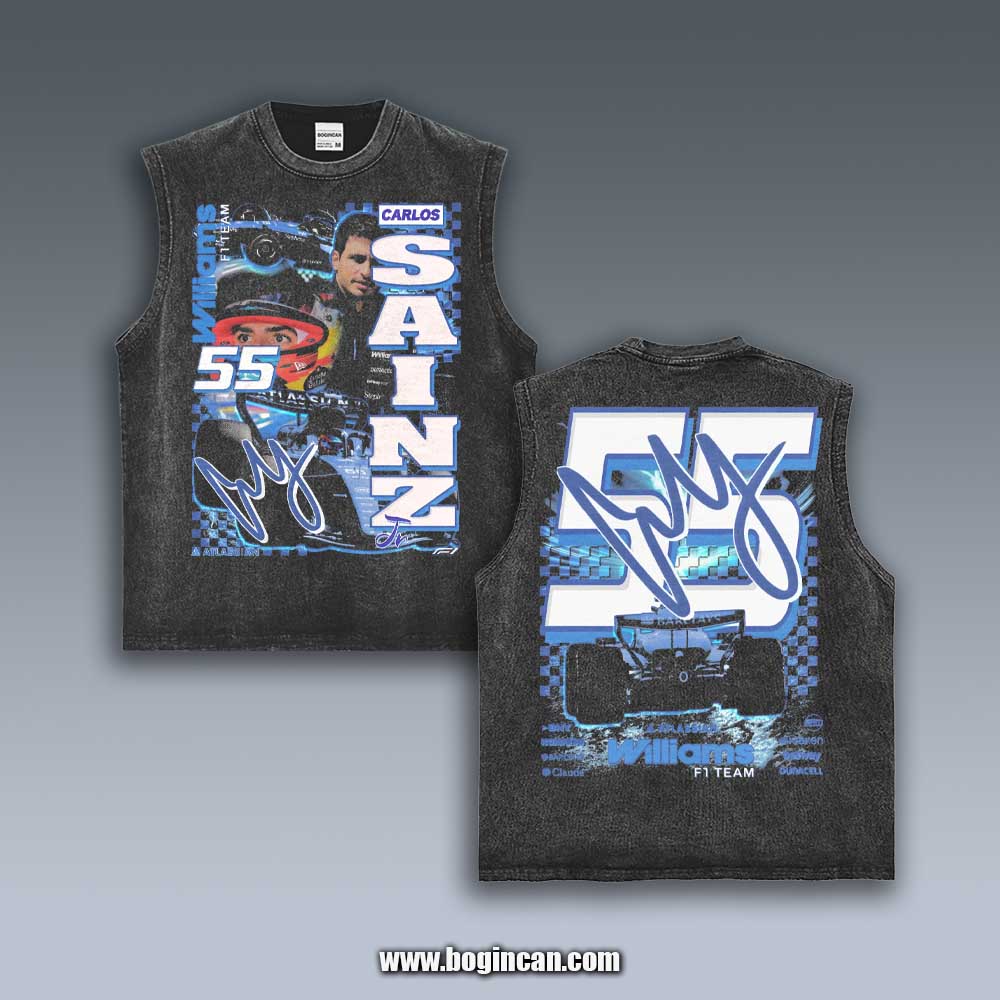 VINTAGE TANK TOP | CARLOS SAINZ JR V6.17