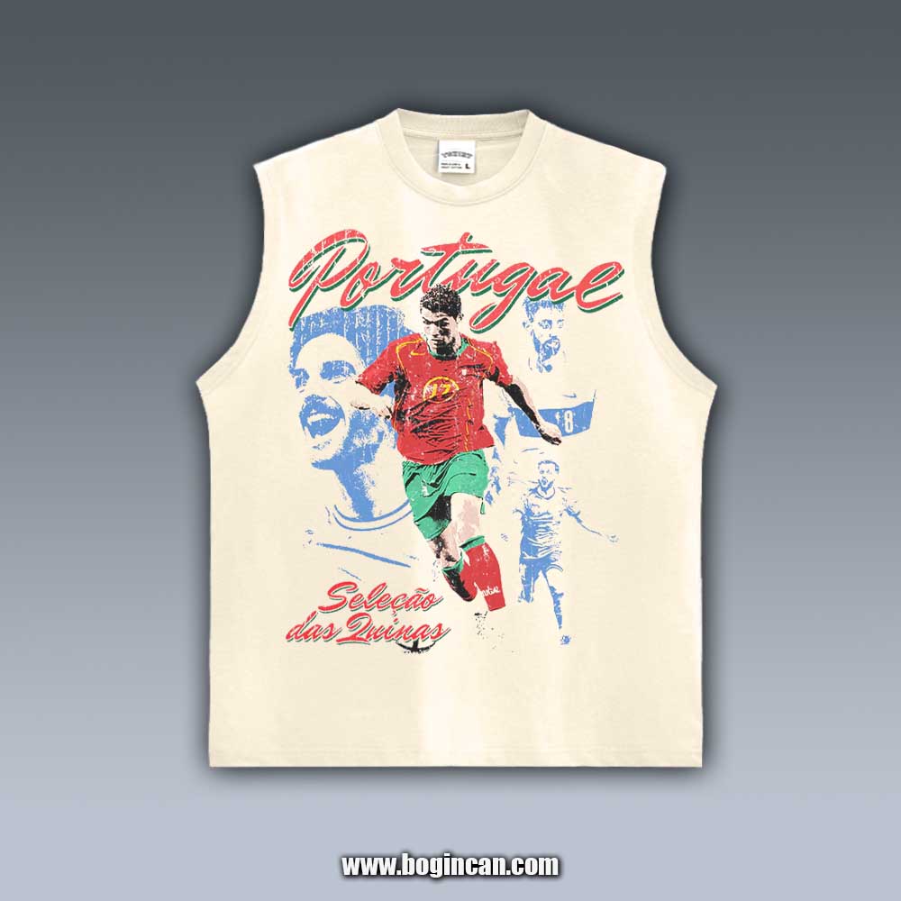 VINTAGE TANK TOP | RONALDO PORTUGAL 2026 WORLD CUP 6.8