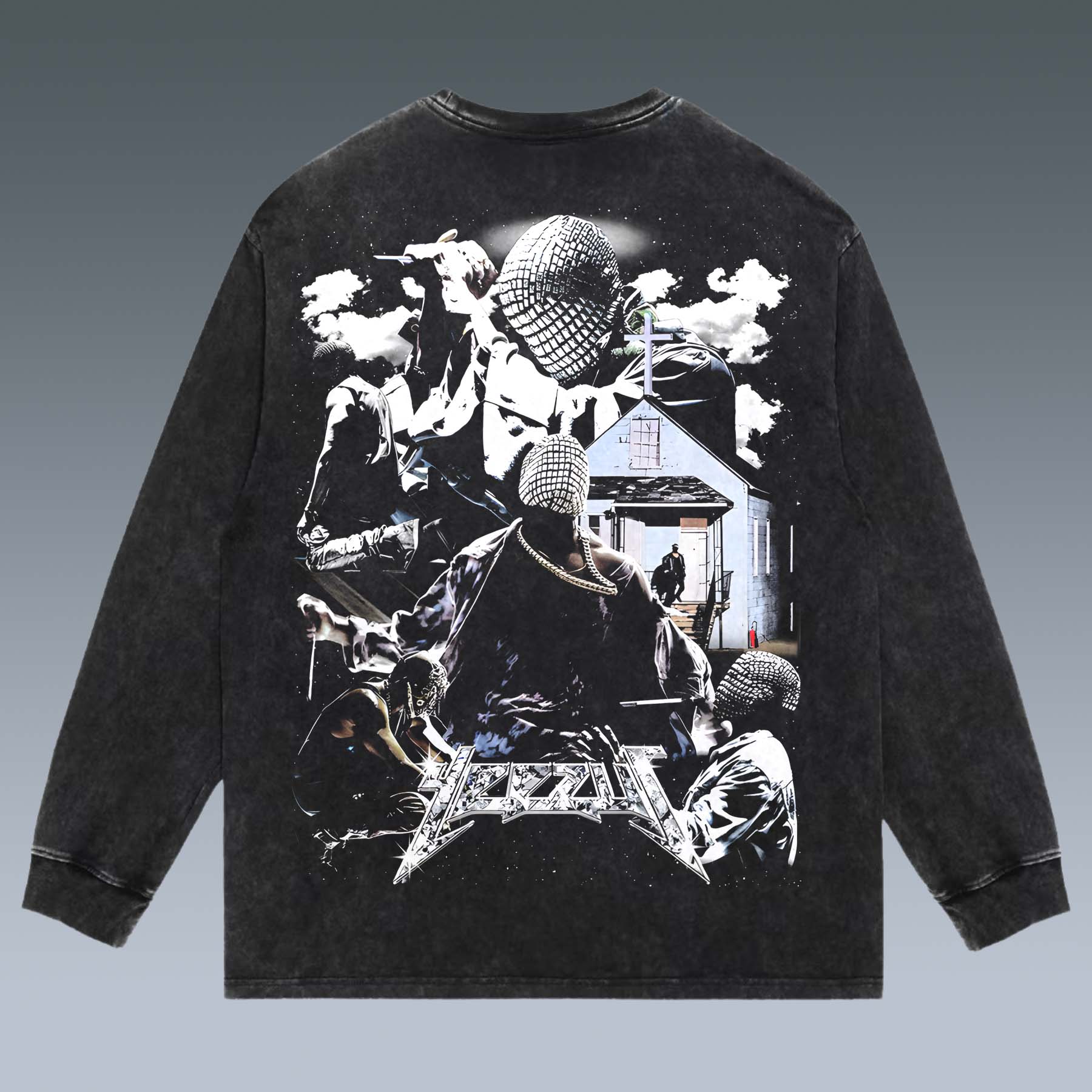 VINTAGE LONG SLEEVE TEE | KANYE WEST
