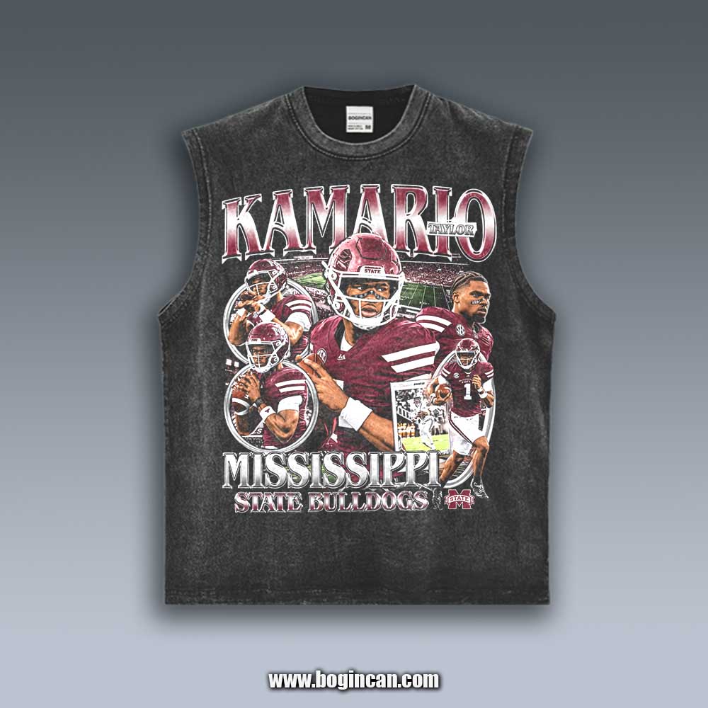 VINTAGE TANK TOP | KAMARIO TAYLOR 10.14