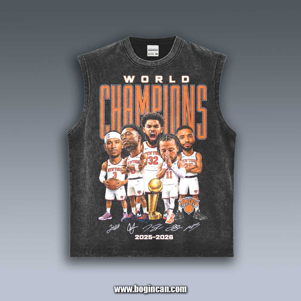 VINTAGE TANK TOP | 2026 KNICKS V6.15.13