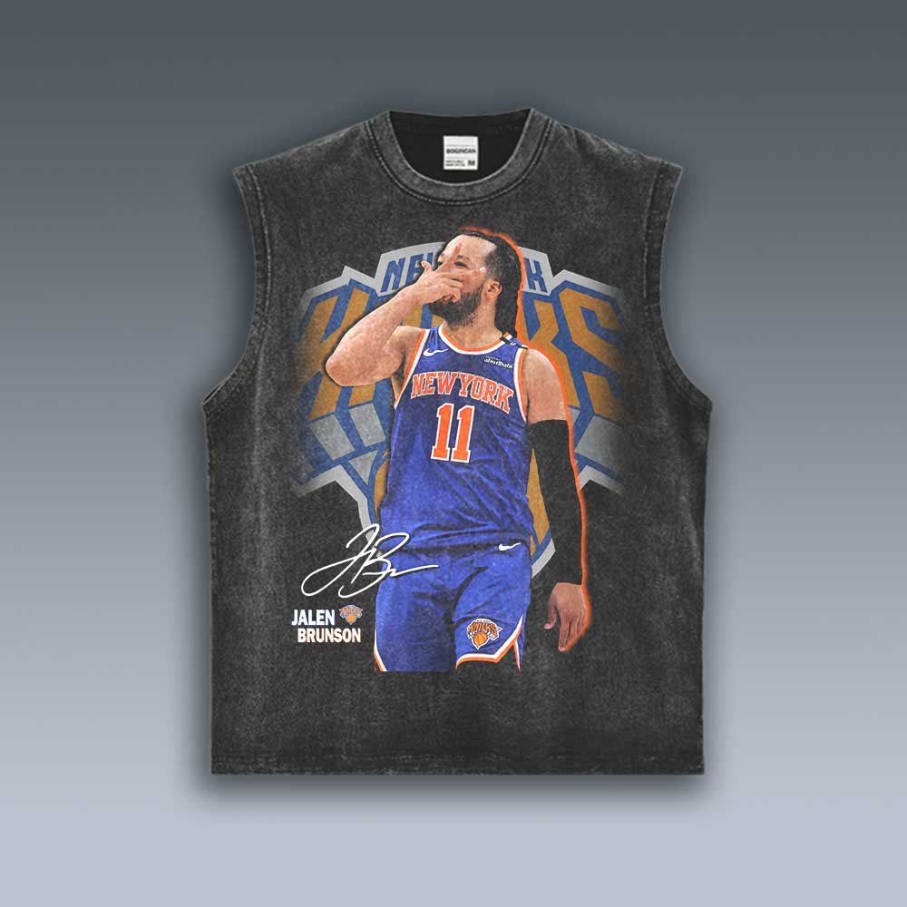 VINTAGE TANK TOP | JALEN BRUNSON 5.14.2