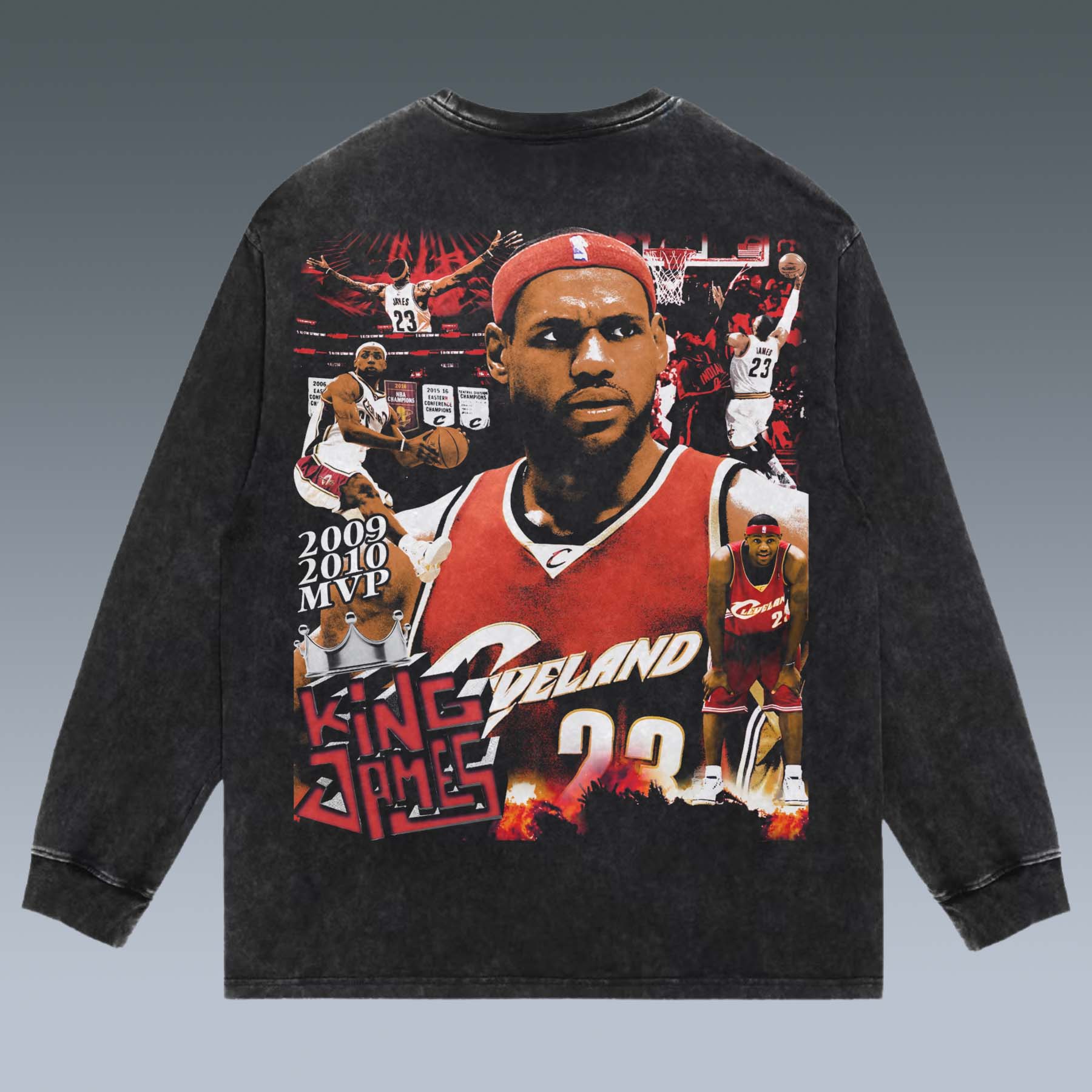VINTAGE LONG SLEEVE TEE | LEBRON JAMES