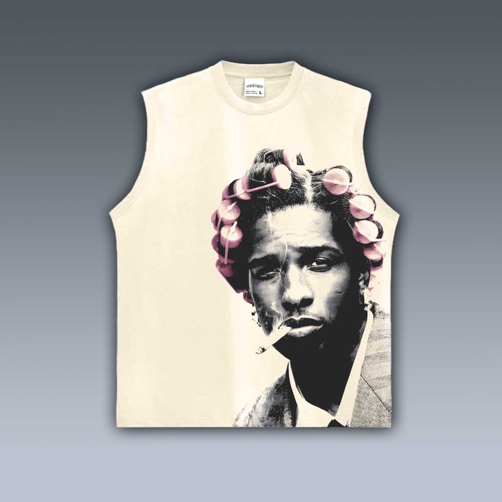 VINTAGE TANK TOP | DONT BE DUMB ASAP ROCKY V9