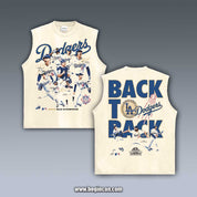 VINTAGE TANK TOP | DODGER BACK TO BACK 11.7.2