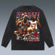 VINTAGE LONG SLEEVE TEE | MICHAEL JORDAN