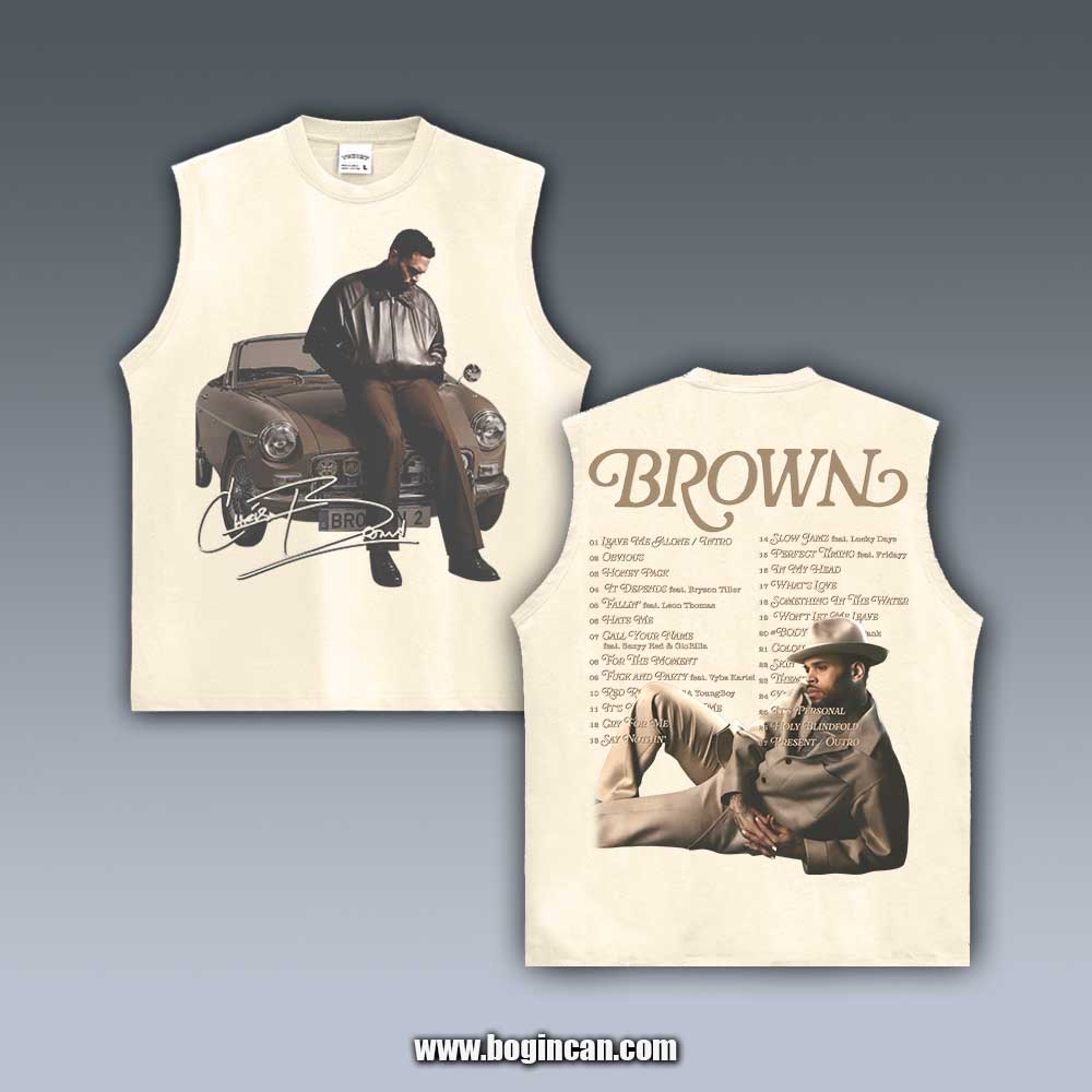 VINTAGE TANK TOP | CHRIS BROWN W5.25