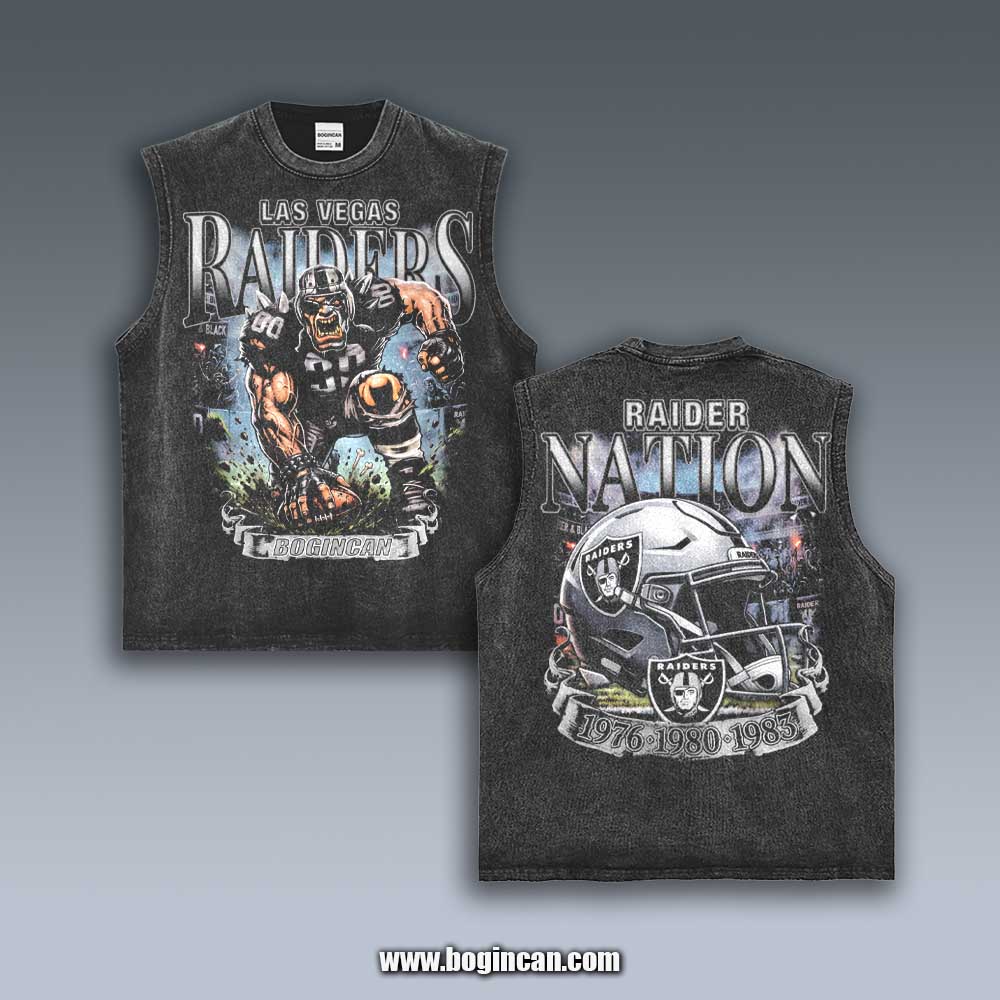 VINTAGE TANK TOP | RAIDER NATION 10.14