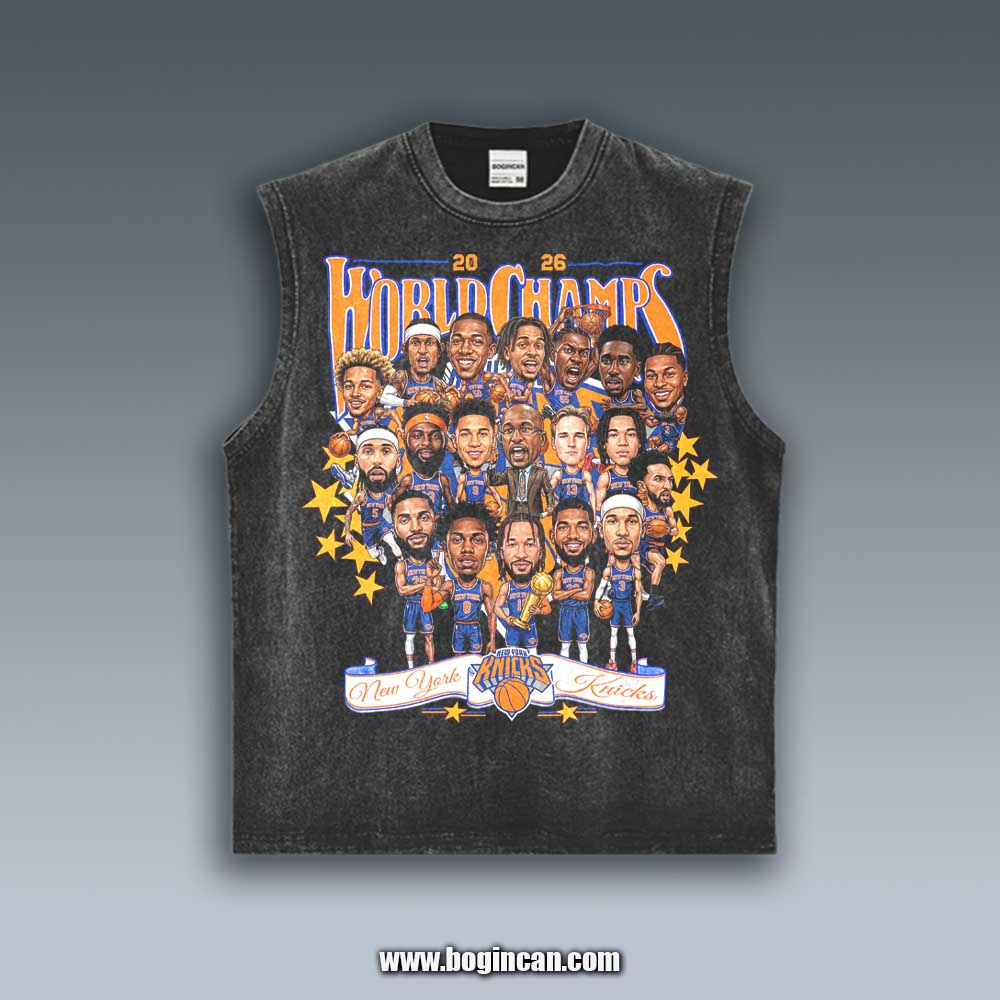 VINTAGE TANK TOP | 2026 KNICKS V6.15.11
