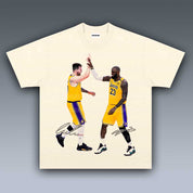VINTAGE TEE | LEBRON JAMES AND DONCIC 2.12
