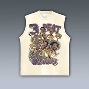 VINTAGE TANK TOP | LAKERS 3 PEAT 3.20