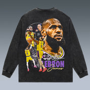 VINTAGE LONG SLEEVE TEE | LEBRON JAMES