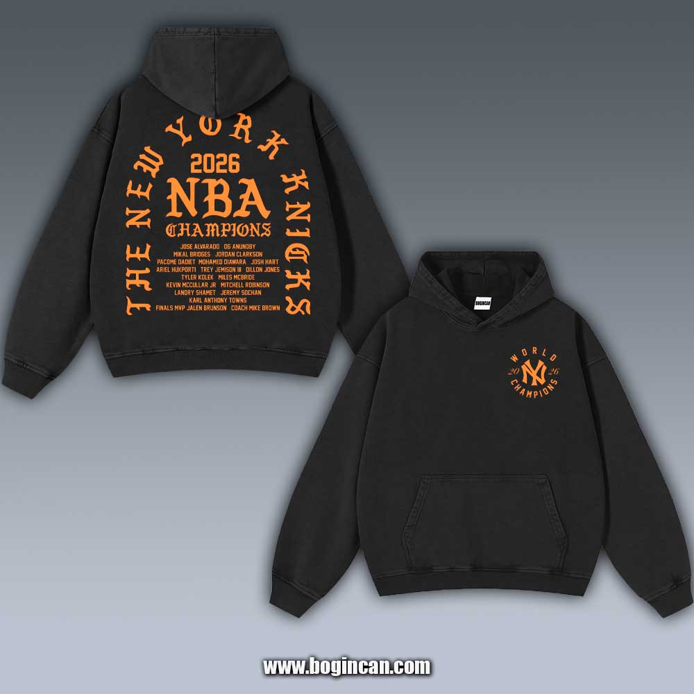 VINTAGE HOODIES | 2026 KNICKS V6.15.3
