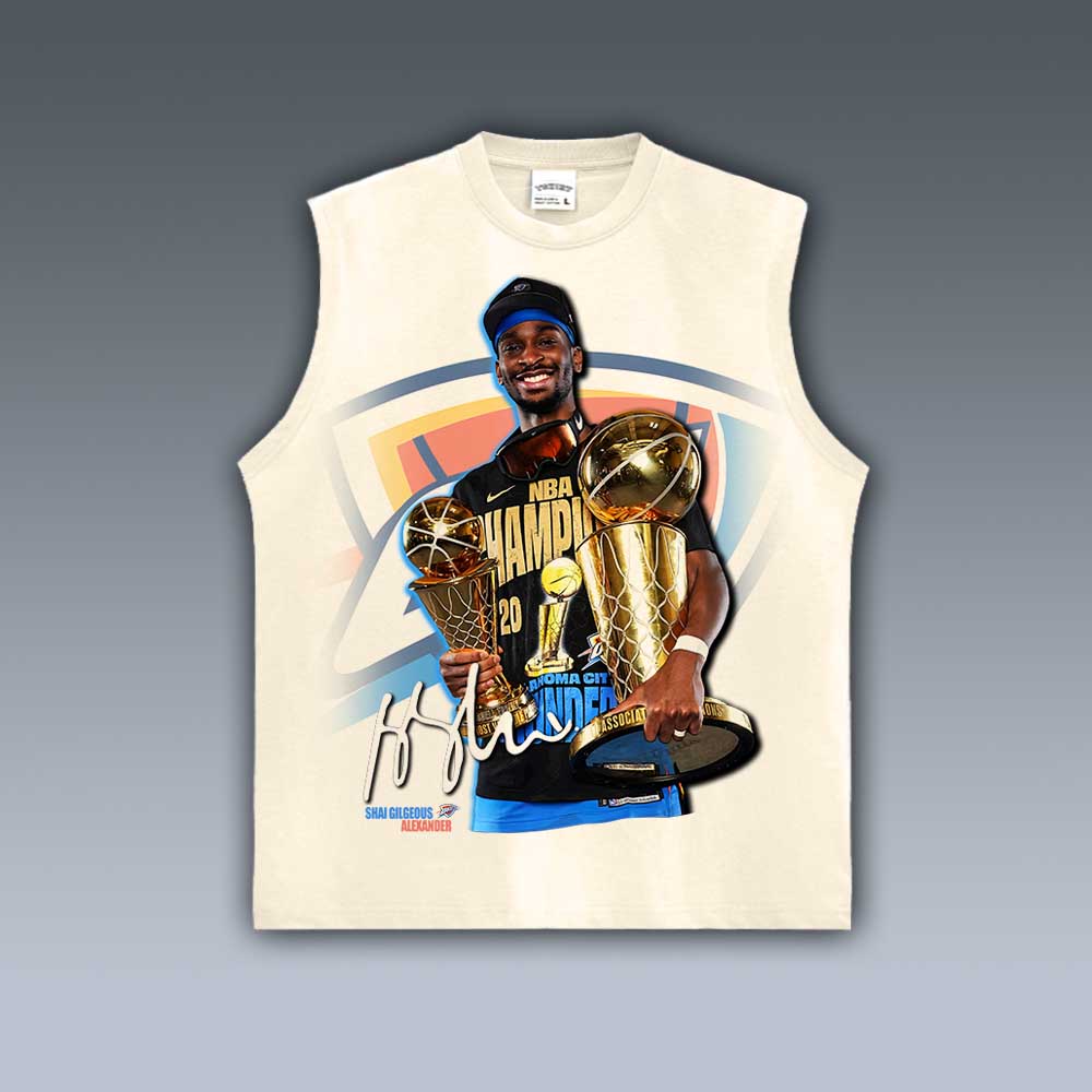 VINTAGE TANK TOP | OKC THUNDER CHAMPIONS 6.23