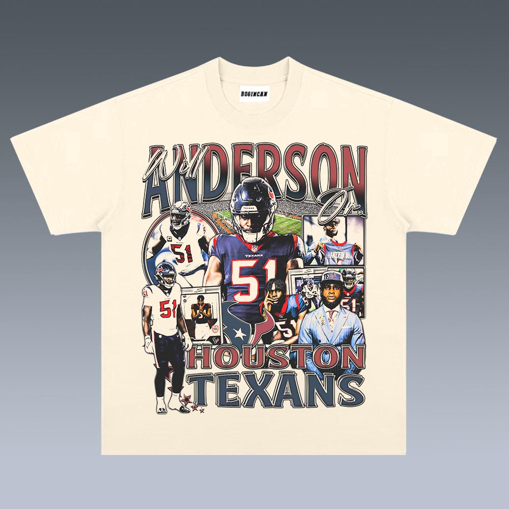 VINTAGE TEE | WILL ANDERSON JR - TEXANS