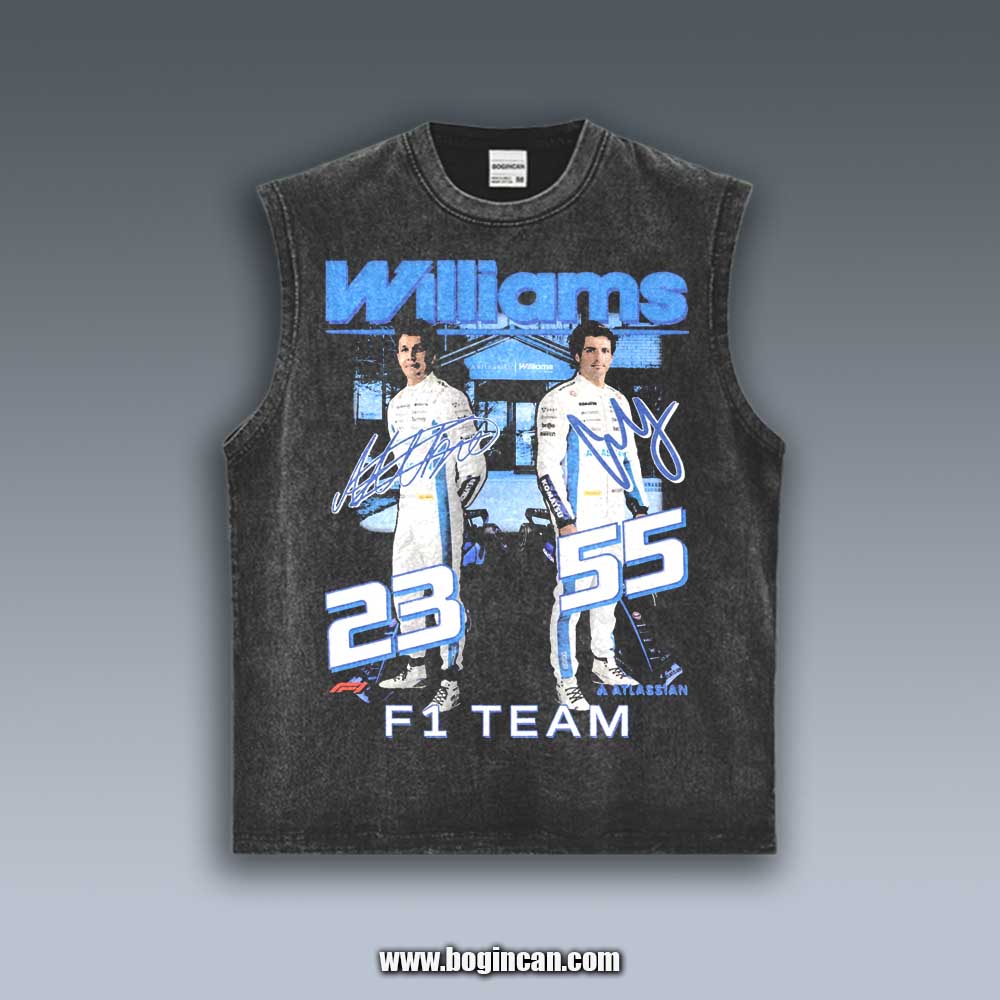 VINTAGE TANK TOP | WILLIAMS F1 DUO V6.17