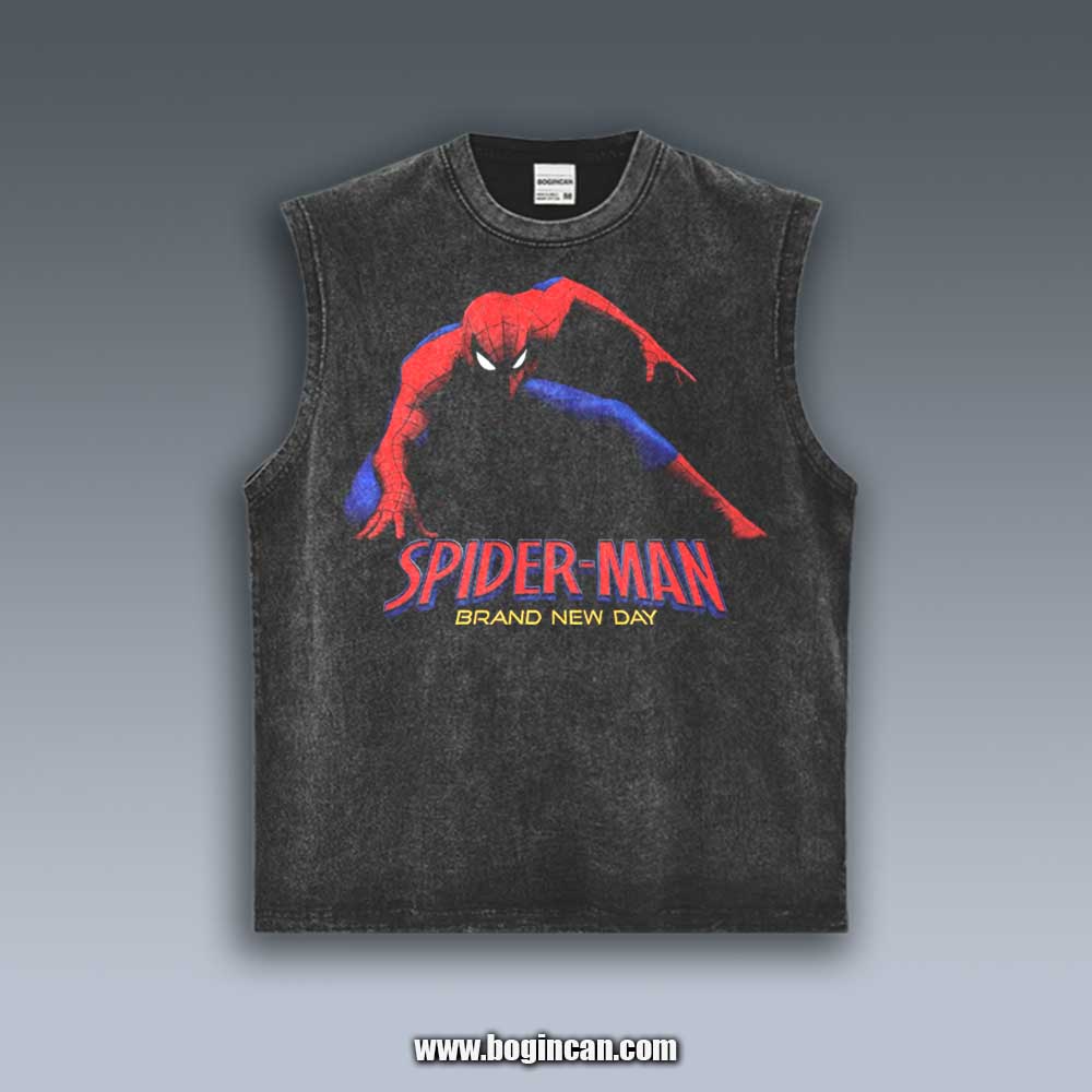 VINTAGE TANK TOP | SPIDERMAN BRAND NEW DAY 7.4.4