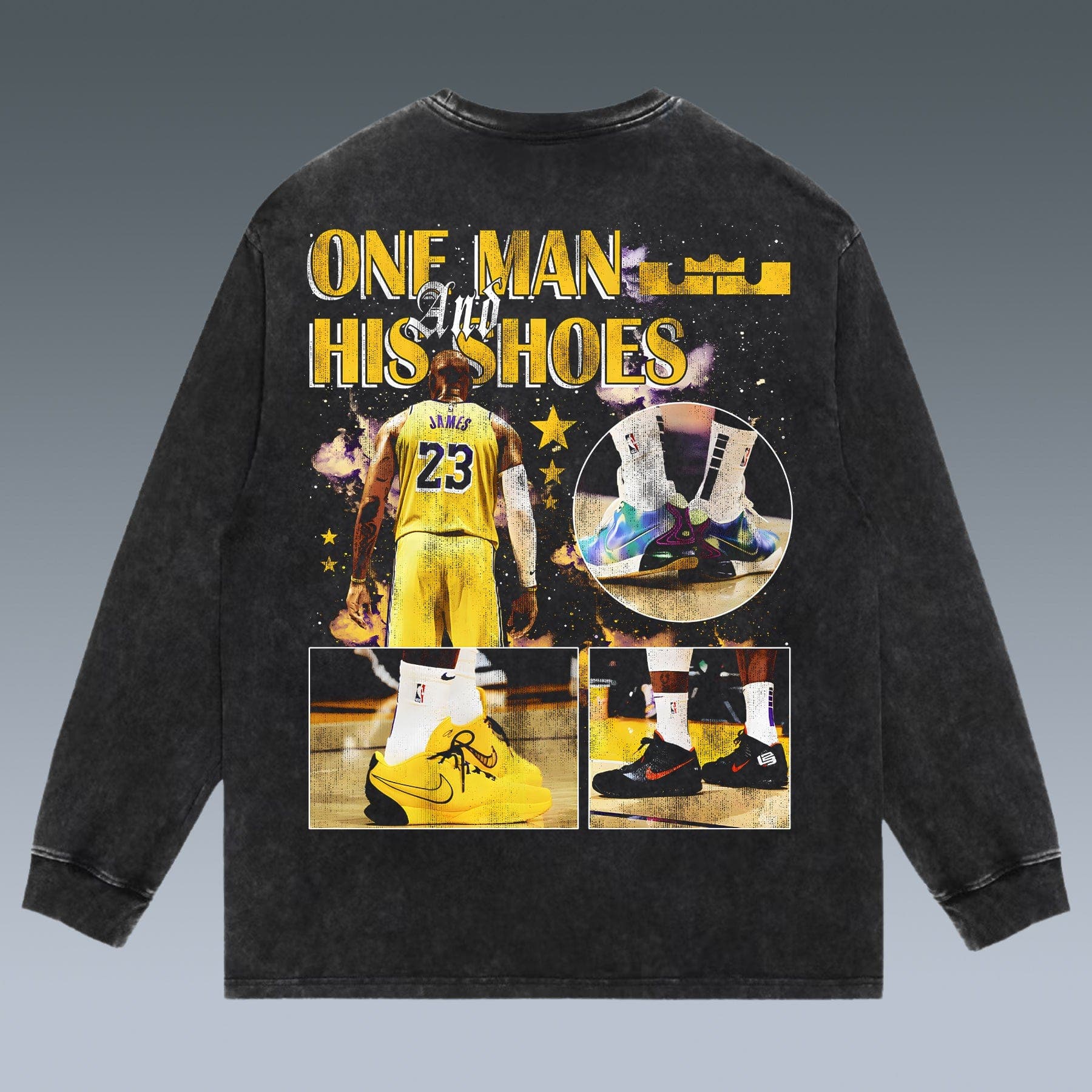 VINTAGE LONG SLEEVE TEE | LEBRON JAMES