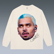 VINTAGE LONG SLEEVE TEE | CHRIS BROWN 3.17