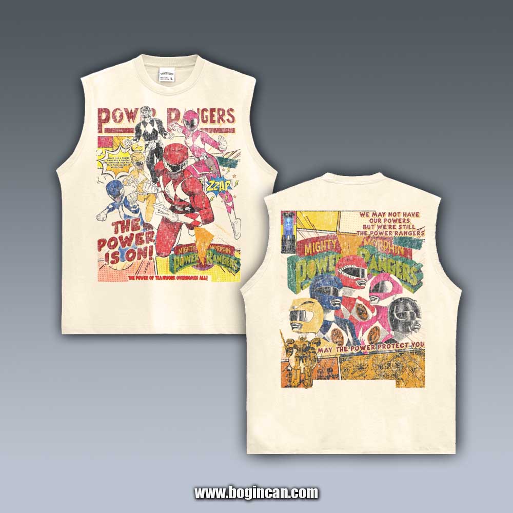 VINTAGE TANK TOP | POWER RANGERS 5.27