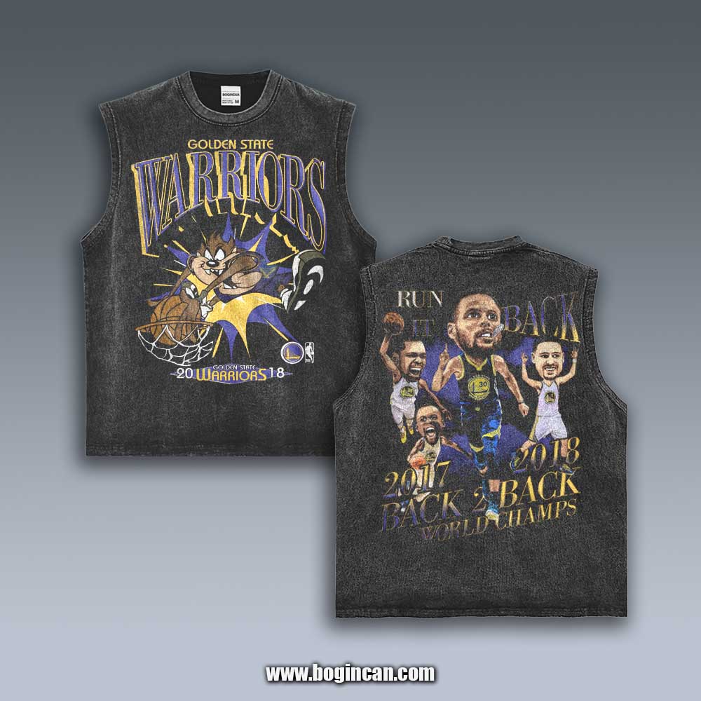 VINTAGE TANK TOP | 2018 WARRIORS 4.4