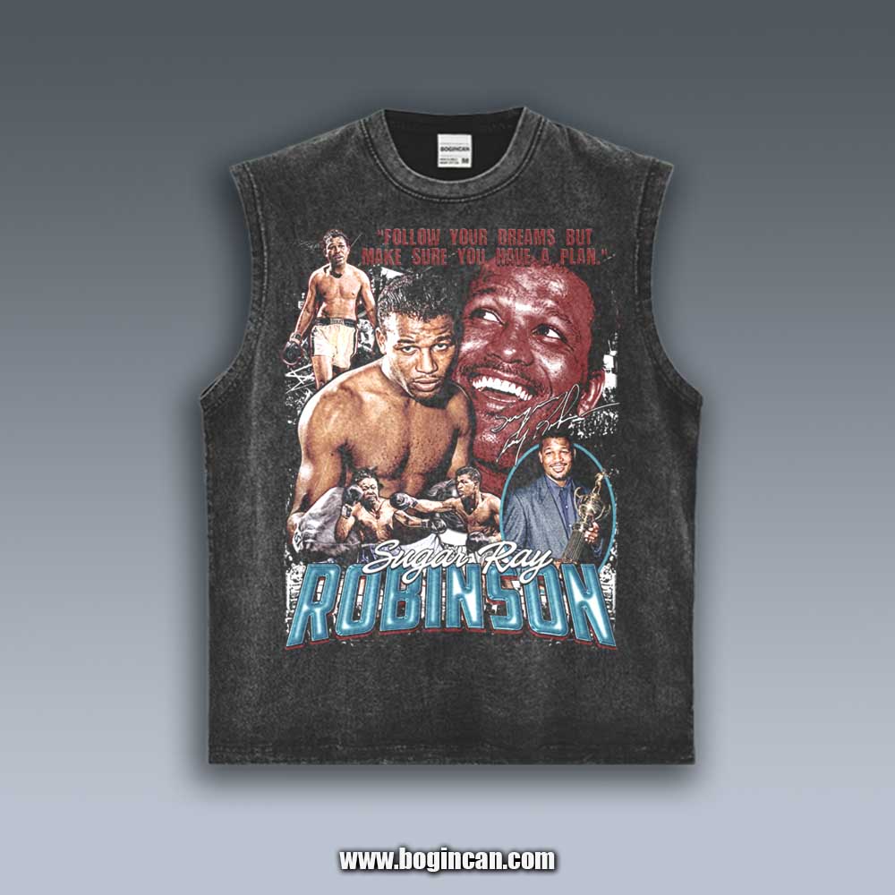VINTAGE TANK TOP | SUGAR RAY ROBINSON 5.27