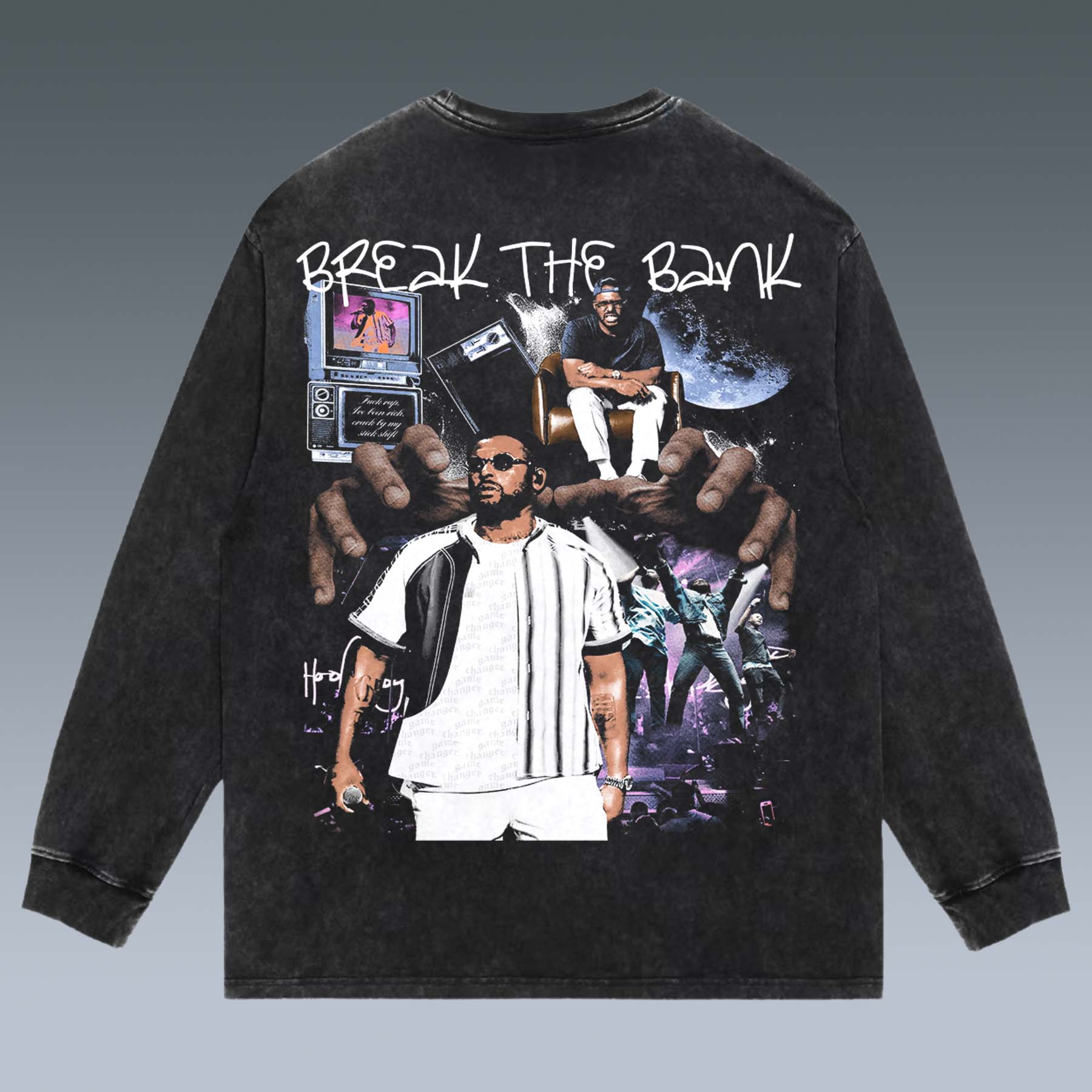 VINTAGE LONG SLEEVE TEE | OXYMORON